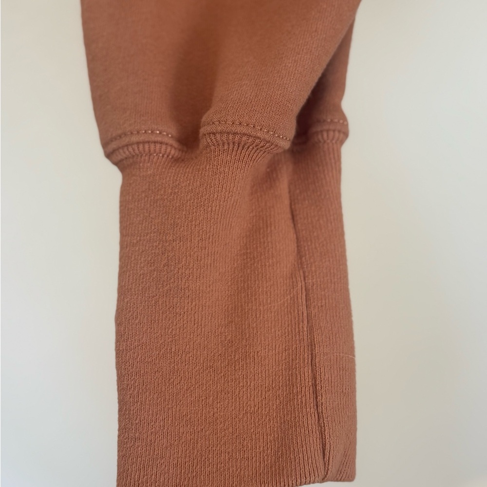 Abercrombie & Fitch Women's Terracotta Turtleneck Sweatshirt - Picture 4 of 4